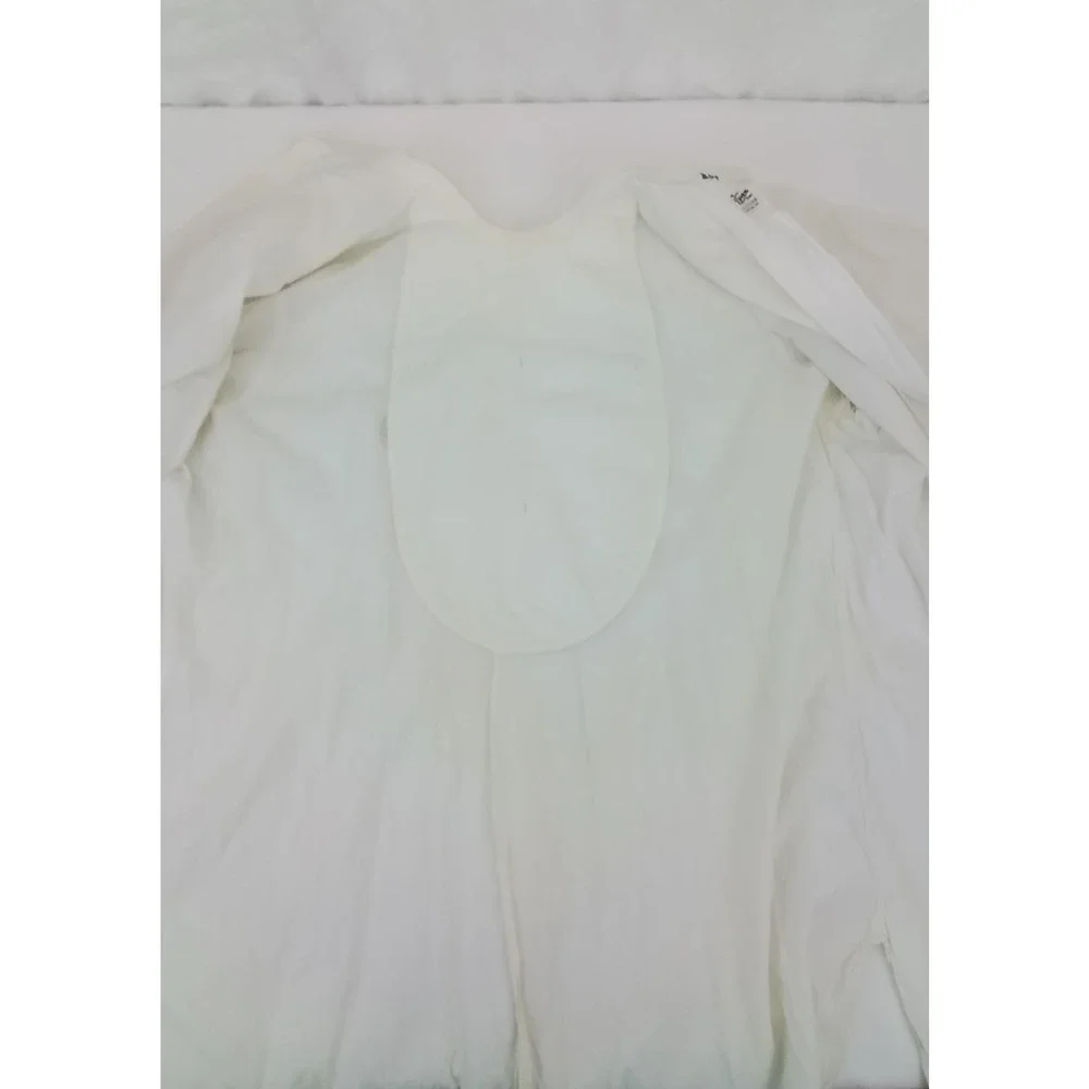 Antique Strawbridge Clothier 1920s White Suit S/XS Jacket Vest Shirt #J3081